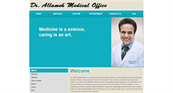 Desktop Screenshot of drallameh.com